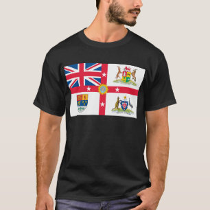 Camiseta T-shirt da bandeira do Império Britânico