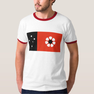 Camiseta T-shirt da bandeira do Território do Norte