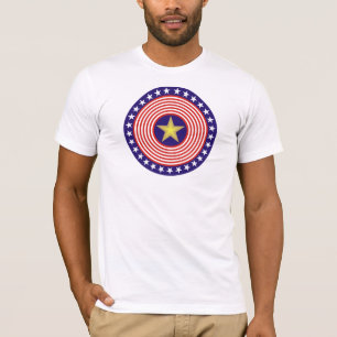 Camiseta T-shirt da bandeira dos Estados Unidos