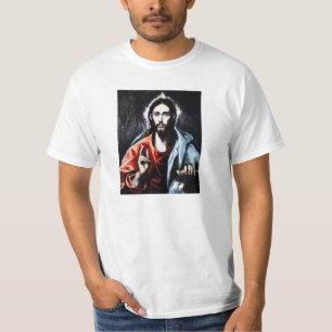 Camiseta T-shirt da bênção do cristo de El Greco