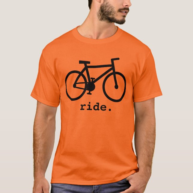 Camiseta T-shirt da bicicleta (Frente)