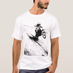 Camiseta T-shirt da bicicleta da sujeira