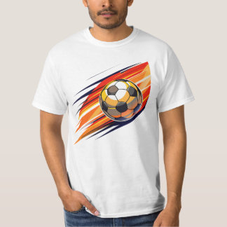 Camiseta T-Shirt da Bola de Futebol