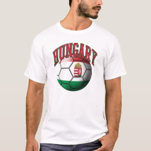 Camiseta T-shirt da bola de futebol de Hungria