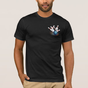 Camiseta T-shirt da boliche