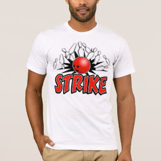 Camiseta T-shirt da boliche