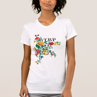 Camiseta T-shirt da bomba da flor de BTBP