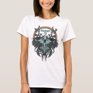 Camiseta T-shirt da boneca das senhoras