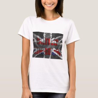 Camiseta T-shirt da boneca das senhoras de Union Jack