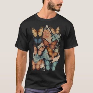 Camiseta t-shirt da borboleta