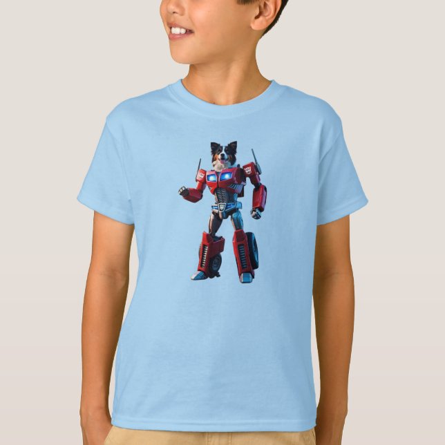 Camiseta T-Shirt da Border Collie Kid (Frente)