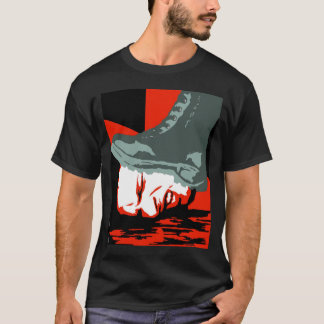 Camiseta T-shirt da bota de Orwell