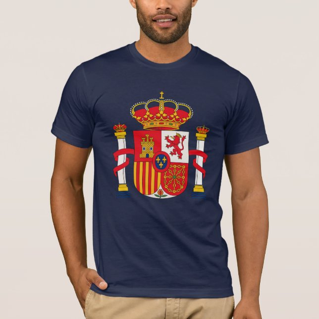 Camiseta T-shirt da brasão da espanha (Frente)