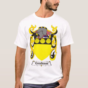 Camiseta T-shirt da brasão da família de Graham
