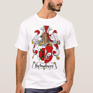 Camiseta T-shirt da brasão da família de Schubert