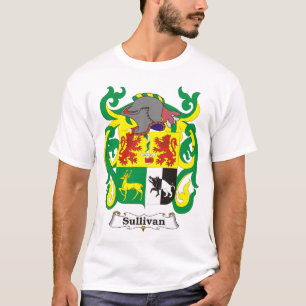 Camiseta T-shirt da brasão da família de Sullivan