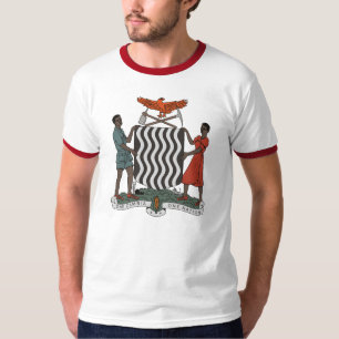 Camiseta T-shirt da brasão da Zâmbia