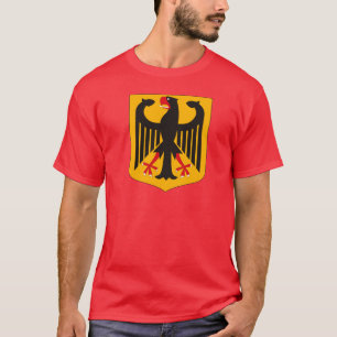 Camiseta T-shirt da brasão de Alemanha