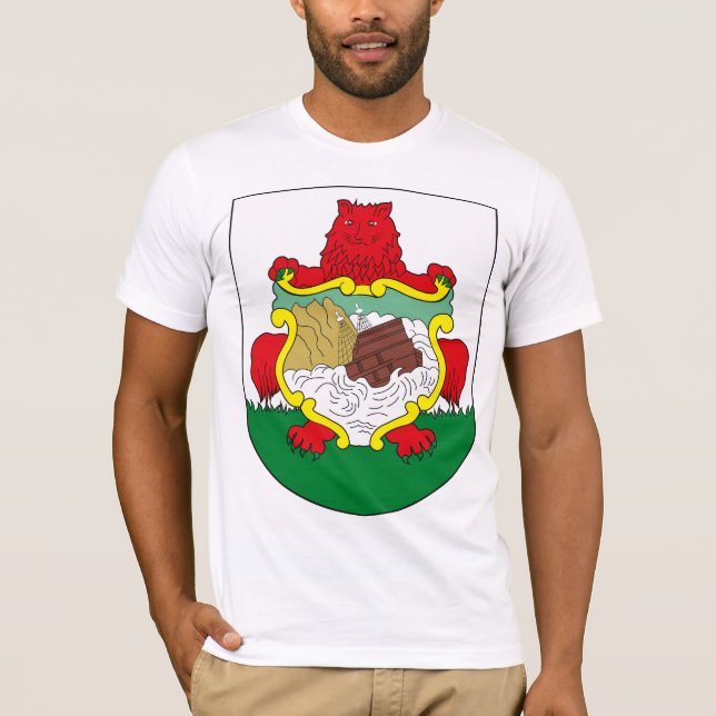 Camiseta T-shirt da brasão de Bermuda (Frente)