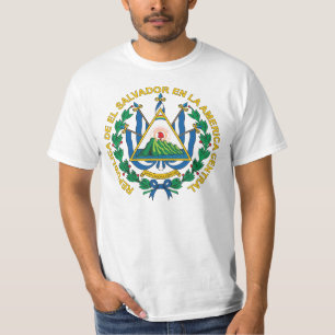 Camiseta T-shirt da brasão de El Salvador