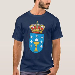Camiseta T-shirt da brasão de Galiza