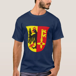 Camiseta T-shirt da brasão de Genebra