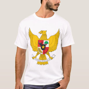 Camiseta T-shirt da brasão de Indonésia
