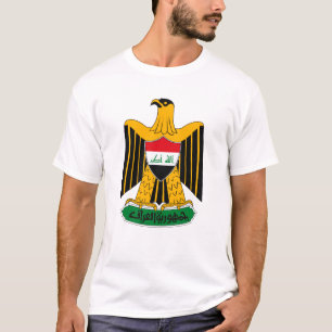 Camiseta T-shirt da brasão de Iraque