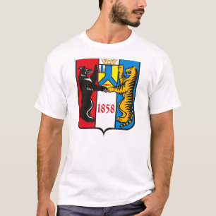 Camiseta T-shirt da brasão de Khabarovsk