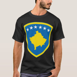 Camiseta T-shirt da brasão de Kosovo