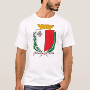 Camiseta T-shirt da brasão de Malta