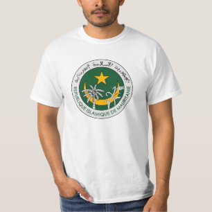 Camiseta T-shirt da brasão de Mauritânia