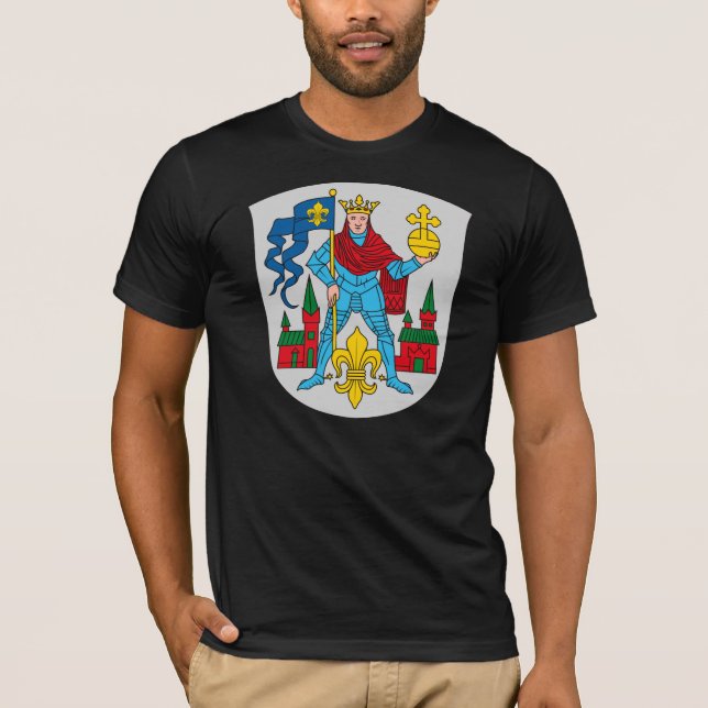 Camiseta T-shirt da brasão de Odense (Frente)