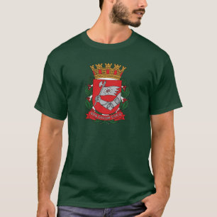 Camiseta T-shirt da brasão de Sao Paulo