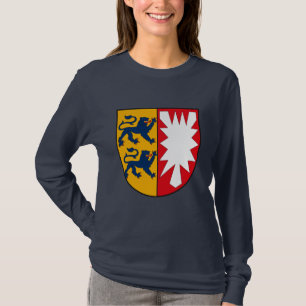 Camiseta T-shirt da brasão de Schleswig Holstein