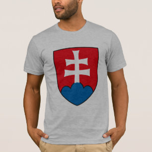 Camiseta T-shirt da brasão de Slovakia
