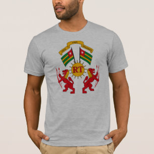 Camiseta T-shirt da brasão de Togo
