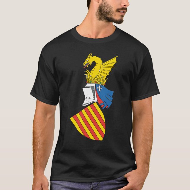 Camiseta T-shirt da brasão de Valência (Frente)