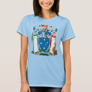 Camiseta T-shirt da brasão de Victoria