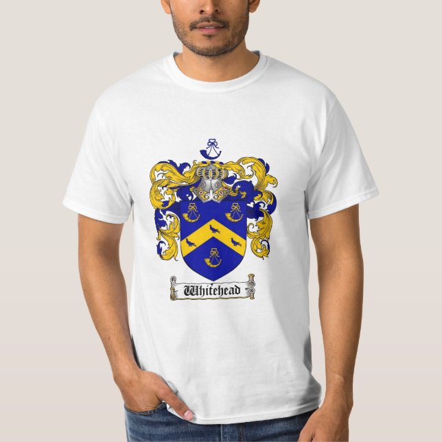 Camiseta T-shirt da brasão de Whitehead (Frente)