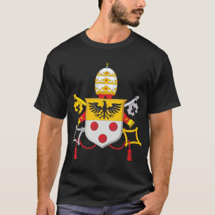 Camiseta T-shirt da brasão do papa Pius XI