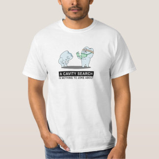 Camiseta T-shirt da busca da cavidade