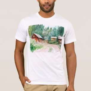 Camiseta T-shirt da cabine da montanha