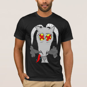 Camiseta T-shirt da cabra da morte