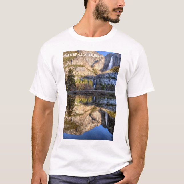 Camiseta T-shirt da Cachoeira-Aholics (Frente)