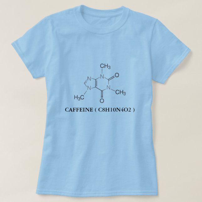 CAMISETA T-SHIRT DA CAFEÍNA (Frente do Design)