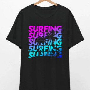 Camiseta T-shirt da Califórnia em surfe