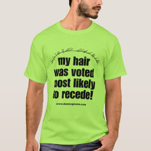 Camiseta T-shirt da calvície