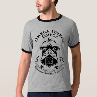 Camiseta T-shirt da campainha da fraternidade de Miskatonic