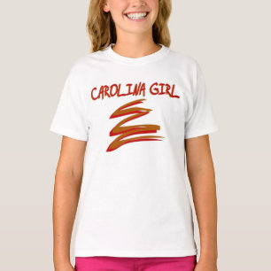 CAMISETA T-SHIRT DA CAMPAINHA DA MENINA DE CAROLINA DAS